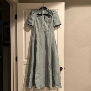Sage dress, good quality